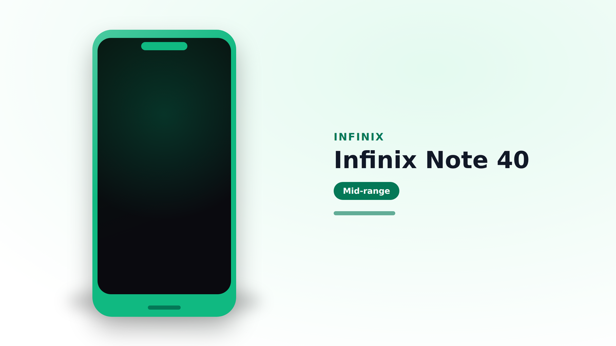 Ilustrasi Infinix Note 40