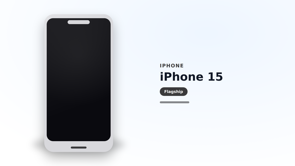 Ilustrasi iPhone 15