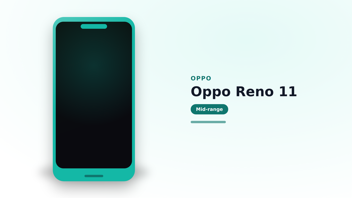 Ilustrasi Oppo Reno 11