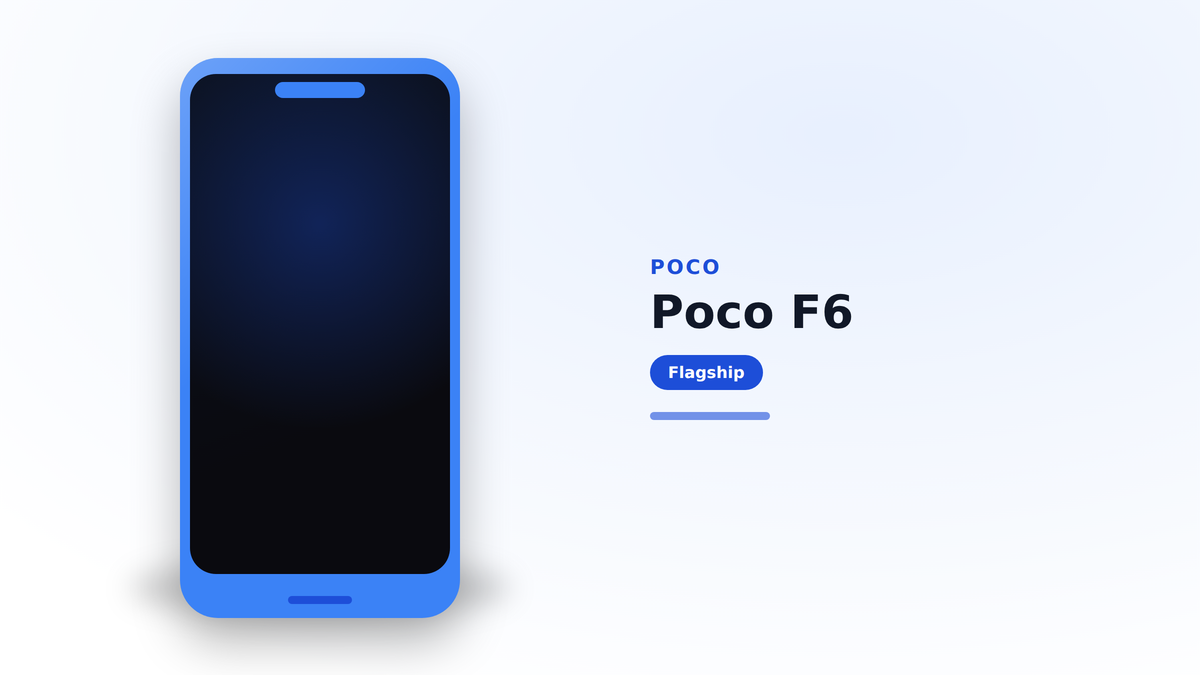Ilustrasi Poco F6