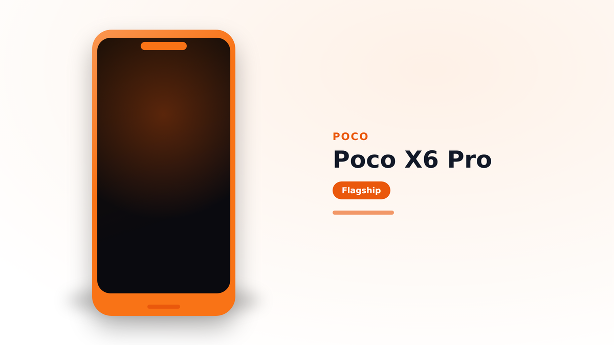 Ilustrasi Poco X6 Pro
