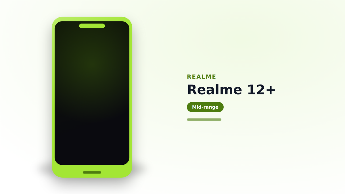 Ilustrasi Realme 12+