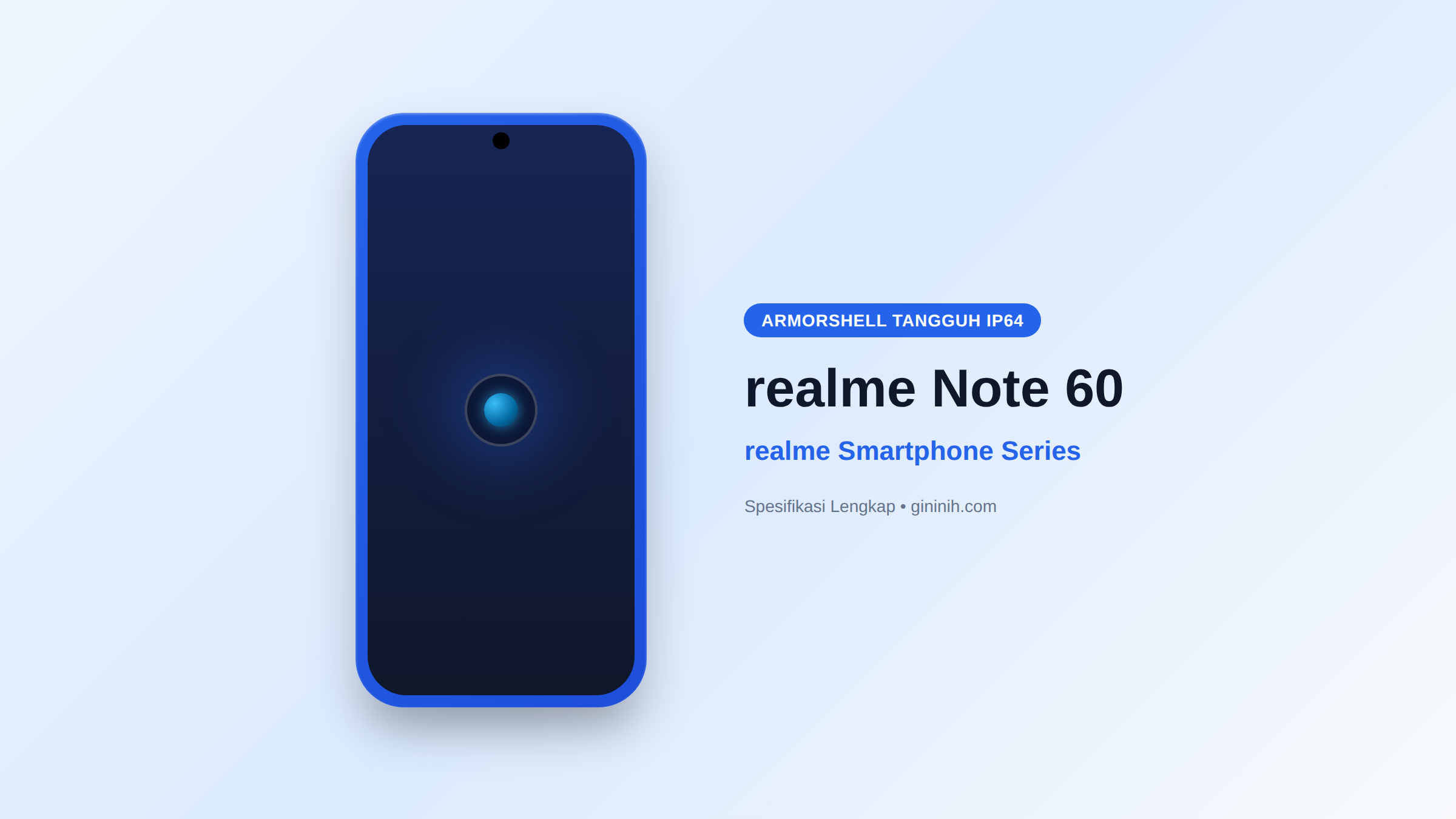 Ilustrasi realme Note 60
