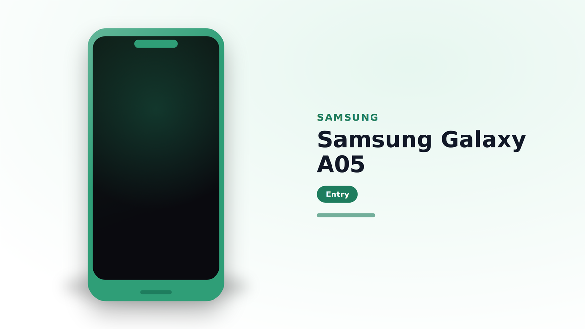 Ilustrasi Samsung Galaxy A05