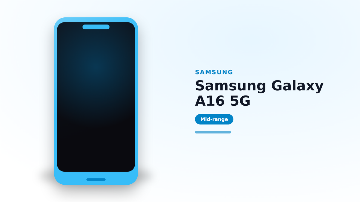 Ilustrasi Samsung Galaxy A16 5G