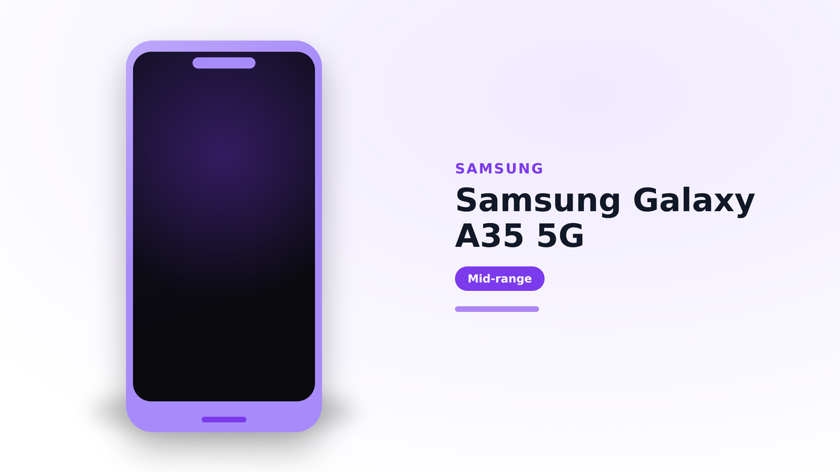 Ilustrasi Samsung Galaxy A35 5G