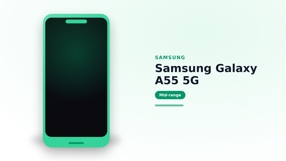 Ilustrasi Samsung Galaxy A55 5G