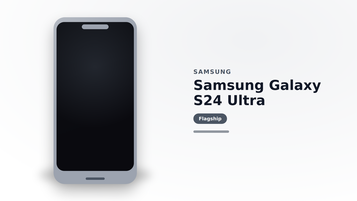 Ilustrasi Samsung Galaxy S24 Ultra