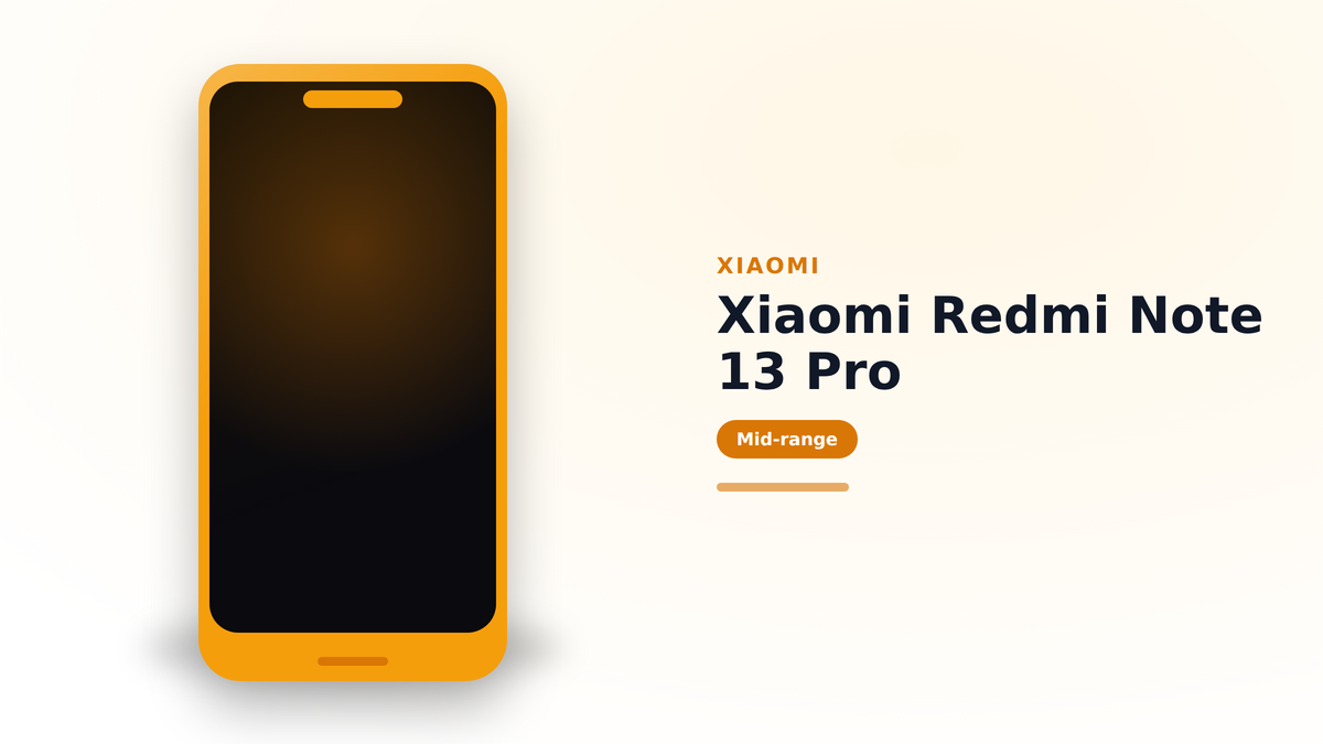 Ilustrasi Xiaomi Redmi Note 13 Pro