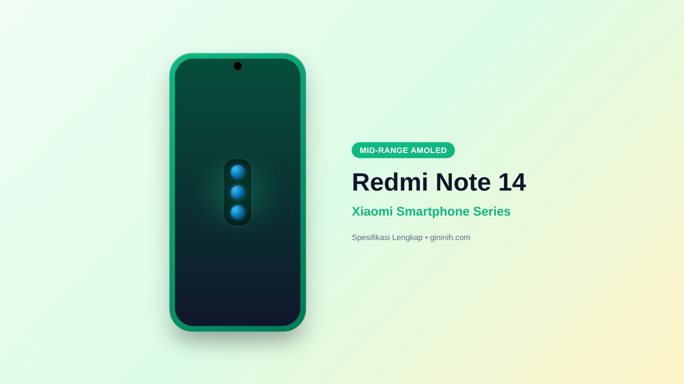Ilustrasi Xiaomi Redmi Note 14
